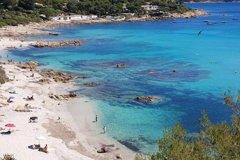 2 Bedrooms, 15 Min Walk To Beach, Ac, Pool & Fiber Internet In A Quiet, Private Gated Domain 5Kms To St Tropez Cogolin Esterno foto